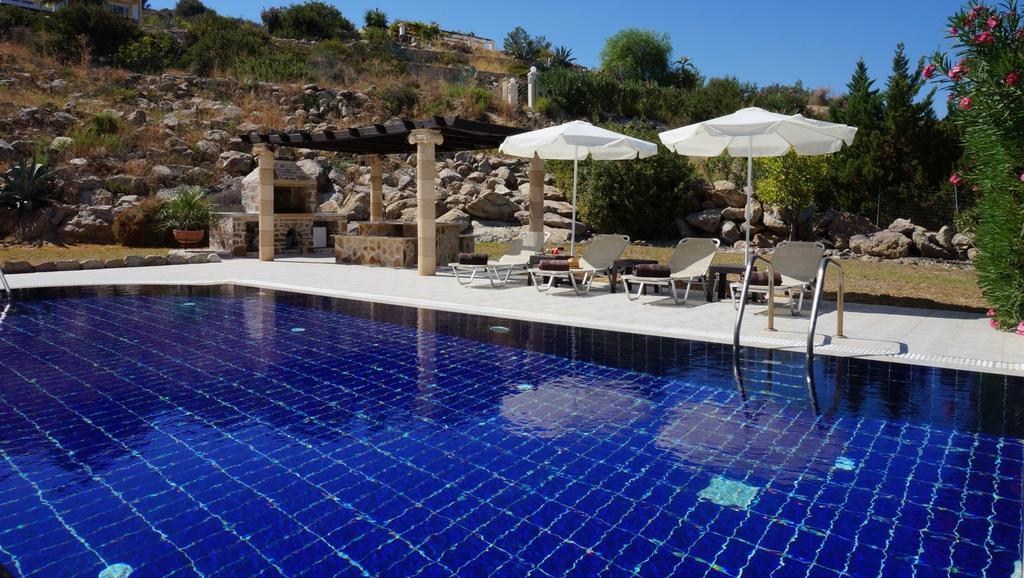 Rhodes Demetrius Luxury Private Villa Kalathos Exteriér fotografie