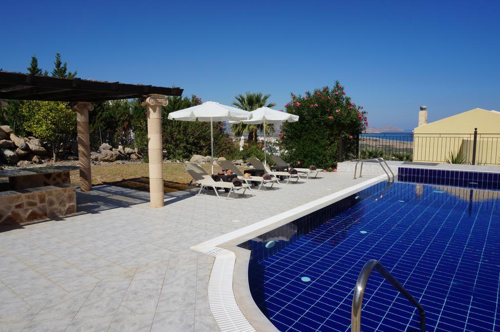 Rhodes Demetrius Luxury Private Villa Kalathos Exteriér fotografie